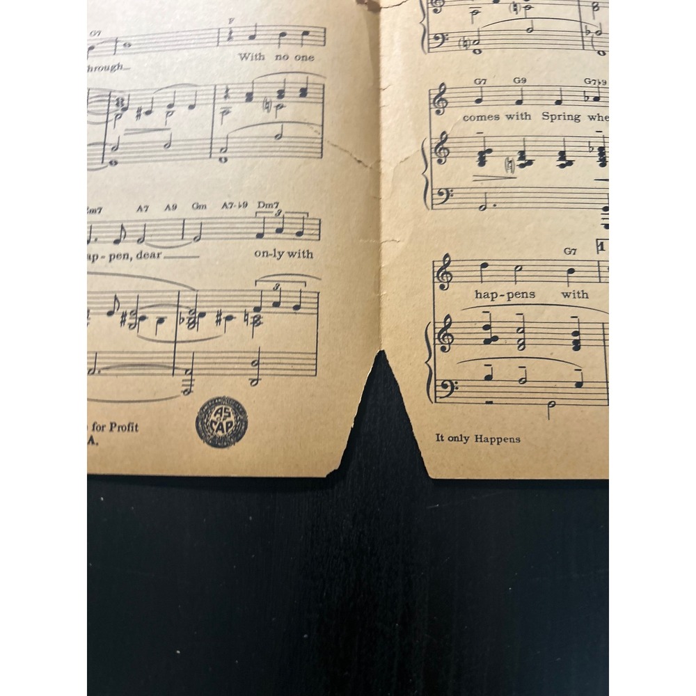 Sheet Music Easter Parade Irving Berlin It Only Happens When I Dance With You MG - Picture 7 of 11
